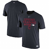 Men's Cleveland Indians Nike Black 2017 Spring Training Authentic Collection Legend Team Issue Performance T-Shirt,baseball caps,new era cap wholesale,wholesale hats